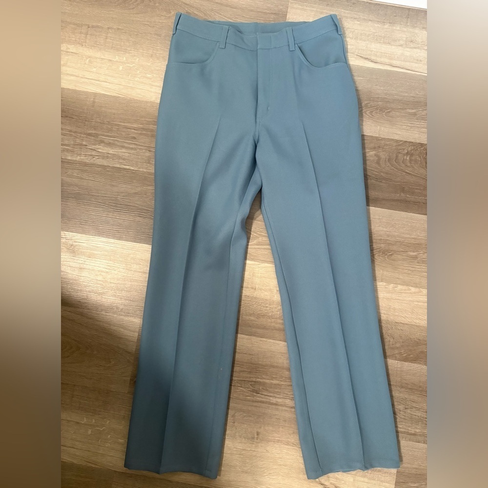 Vintage Scandia Woods Stylish Blue Trousers
